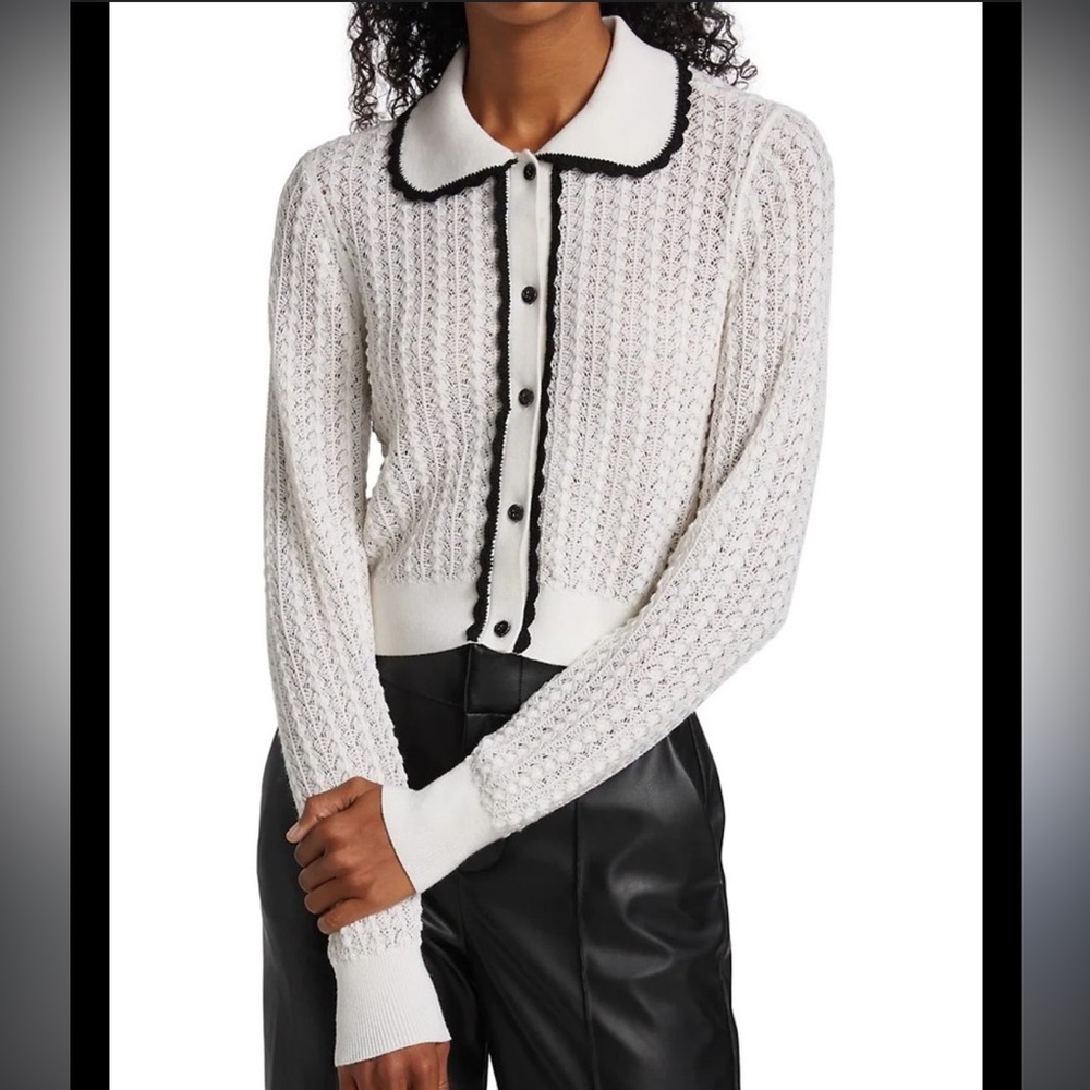 Goldie Crochet Trim Cardigan